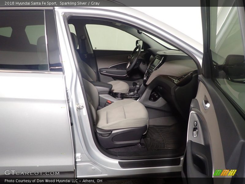 Sparkling Silver / Gray 2018 Hyundai Santa Fe Sport