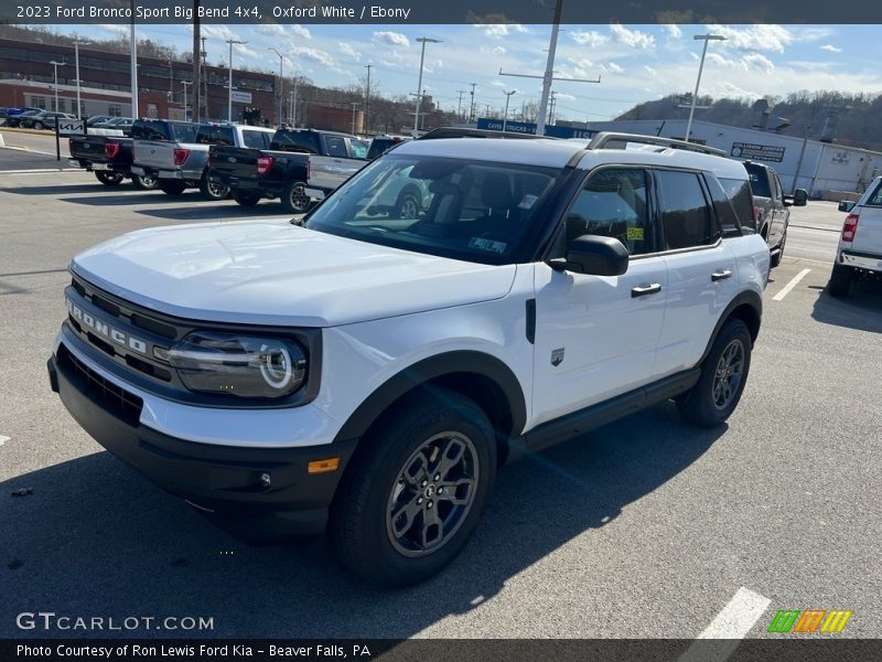 Oxford White / Ebony 2023 Ford Bronco Sport Big Bend 4x4