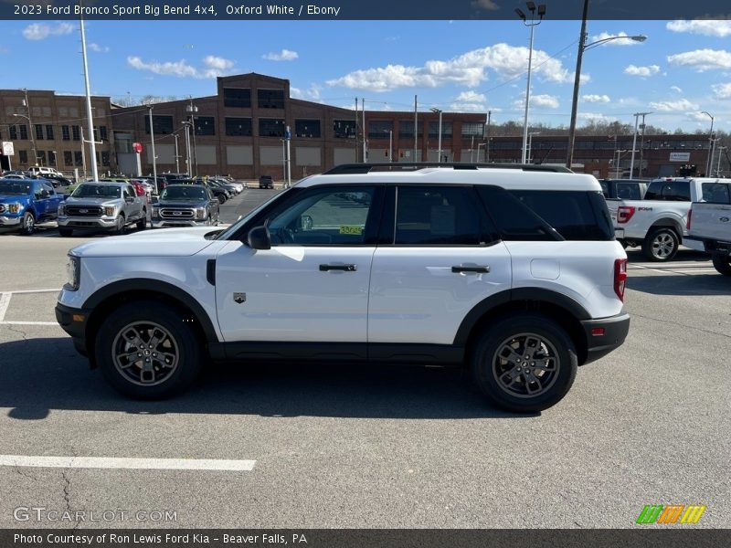 Oxford White / Ebony 2023 Ford Bronco Sport Big Bend 4x4
