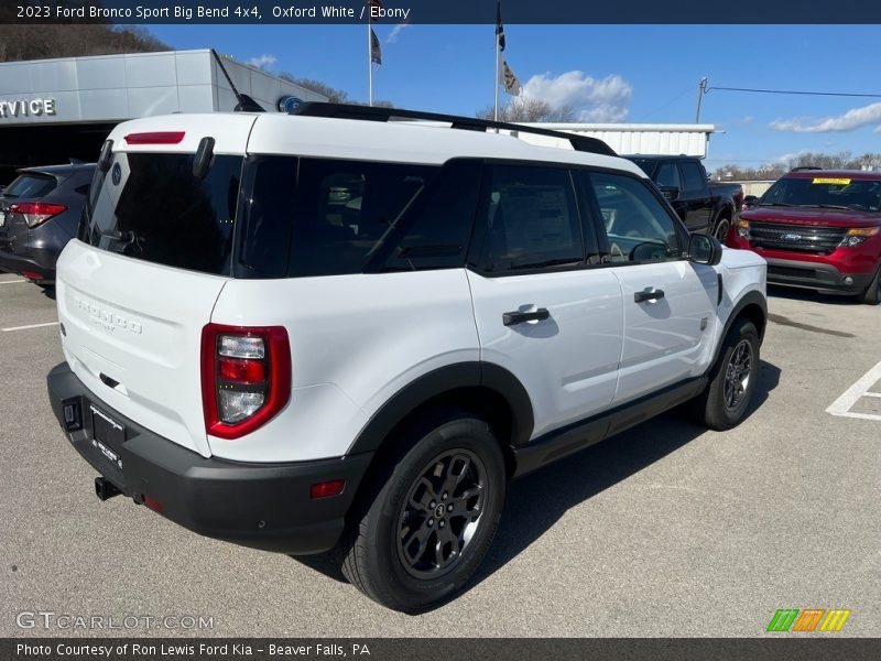 Oxford White / Ebony 2023 Ford Bronco Sport Big Bend 4x4