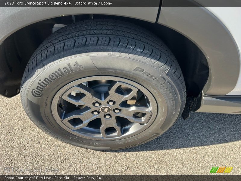 Oxford White / Ebony 2023 Ford Bronco Sport Big Bend 4x4