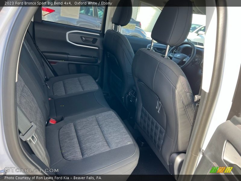 Oxford White / Ebony 2023 Ford Bronco Sport Big Bend 4x4