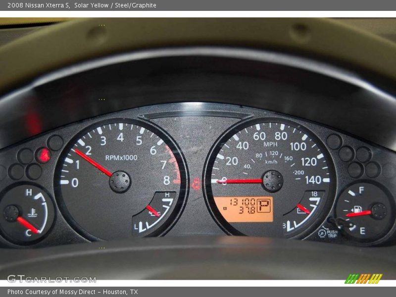 Solar Yellow / Steel/Graphite 2008 Nissan Xterra S