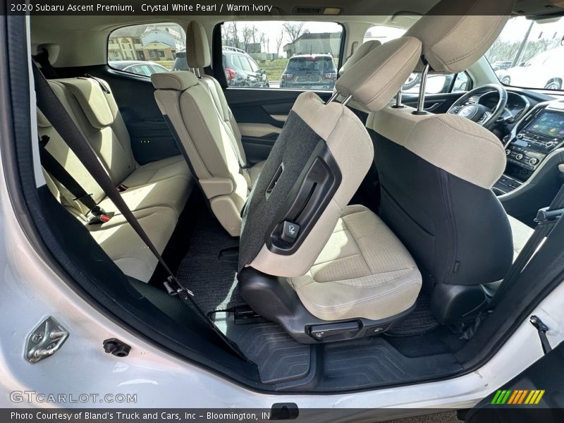Crystal White Pearl / Warm Ivory 2020 Subaru Ascent Premium