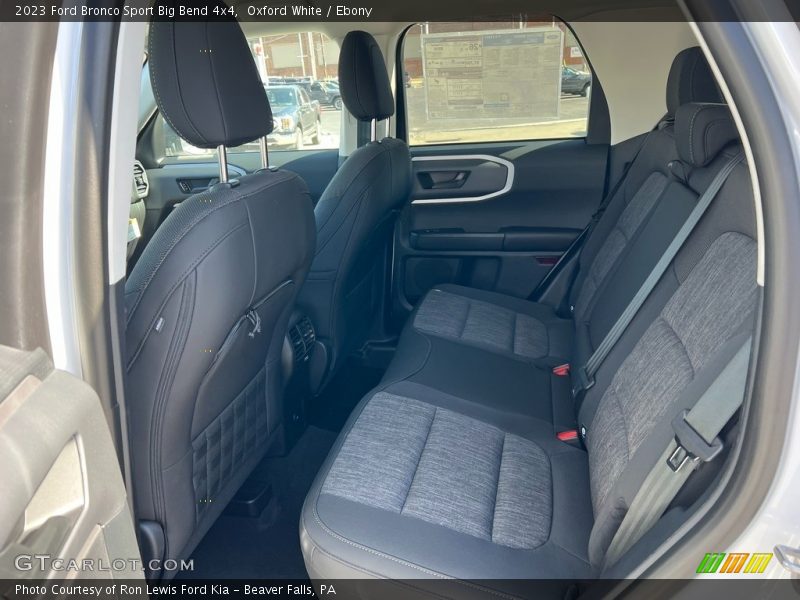Oxford White / Ebony 2023 Ford Bronco Sport Big Bend 4x4