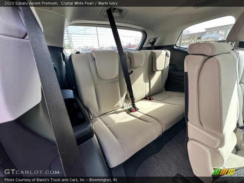 Crystal White Pearl / Warm Ivory 2020 Subaru Ascent Premium