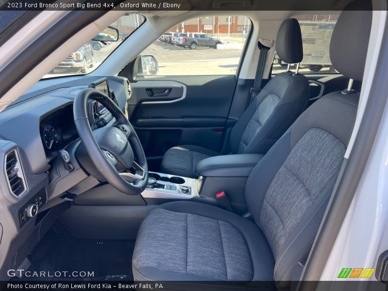Oxford White / Ebony 2023 Ford Bronco Sport Big Bend 4x4