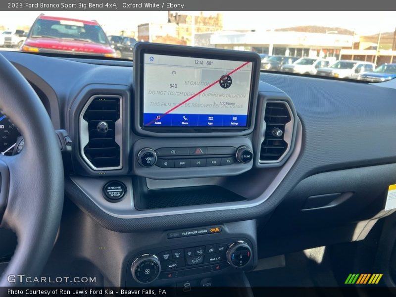 Oxford White / Ebony 2023 Ford Bronco Sport Big Bend 4x4