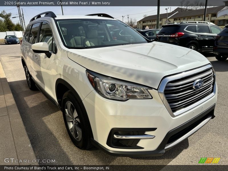 Crystal White Pearl / Warm Ivory 2020 Subaru Ascent Premium