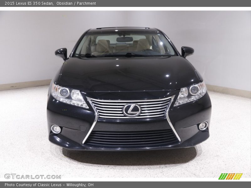 Obsidian / Parchment 2015 Lexus ES 350 Sedan