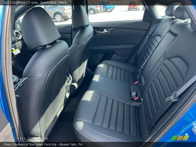 Rear Seat of 2023 Forte GT-Line