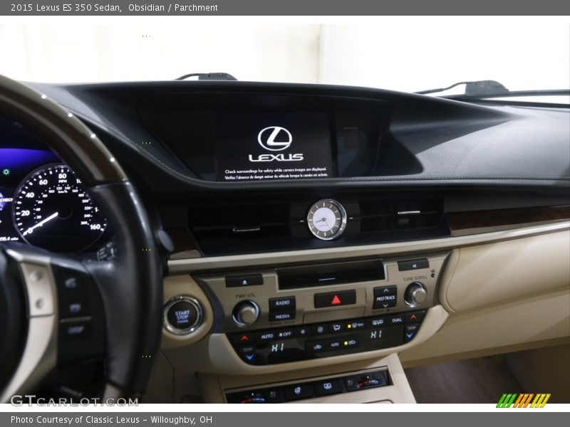 Obsidian / Parchment 2015 Lexus ES 350 Sedan
