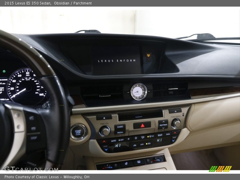 Obsidian / Parchment 2015 Lexus ES 350 Sedan