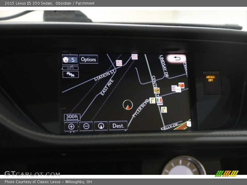 Obsidian / Parchment 2015 Lexus ES 350 Sedan