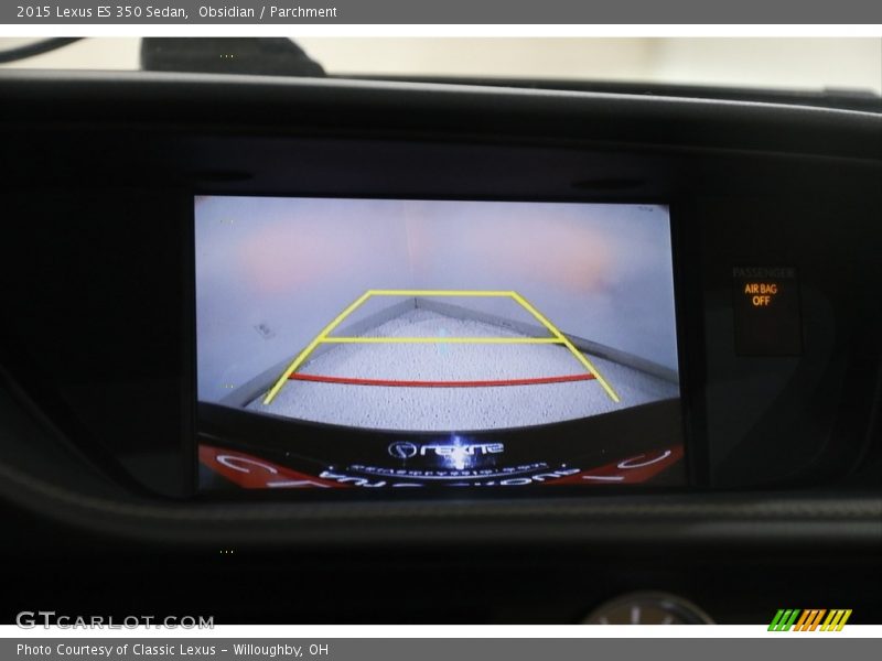 Obsidian / Parchment 2015 Lexus ES 350 Sedan