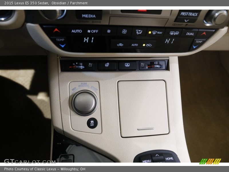 Obsidian / Parchment 2015 Lexus ES 350 Sedan