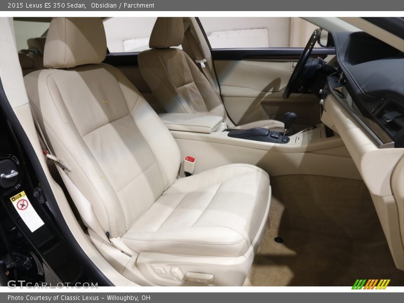 Obsidian / Parchment 2015 Lexus ES 350 Sedan