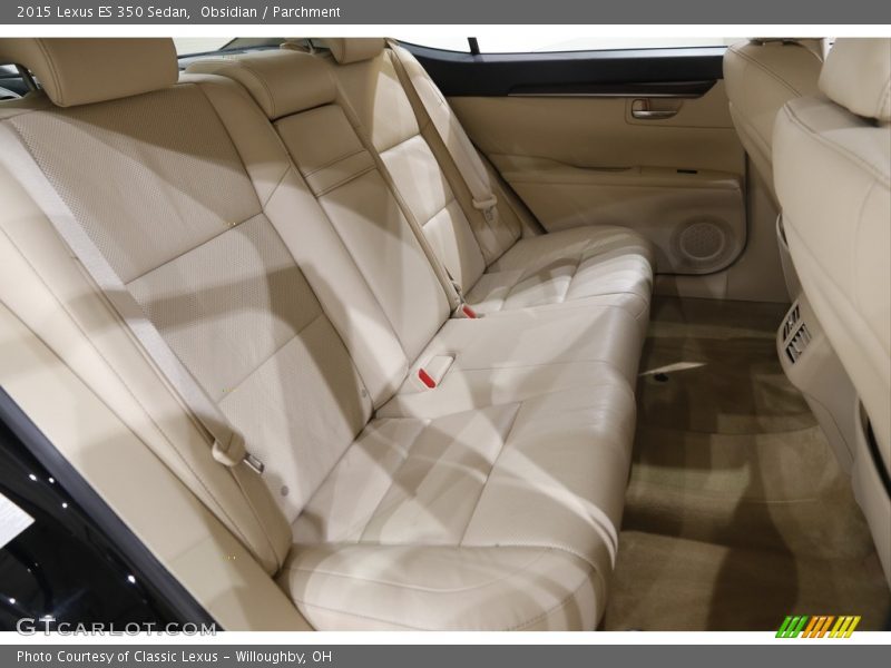 Obsidian / Parchment 2015 Lexus ES 350 Sedan