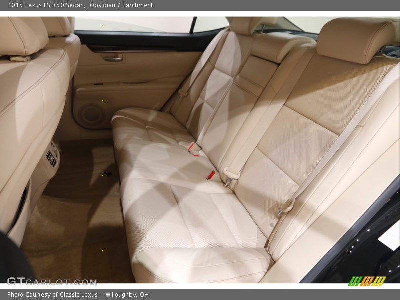 Obsidian / Parchment 2015 Lexus ES 350 Sedan