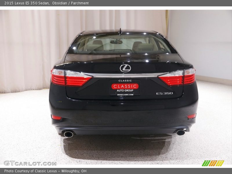 Obsidian / Parchment 2015 Lexus ES 350 Sedan