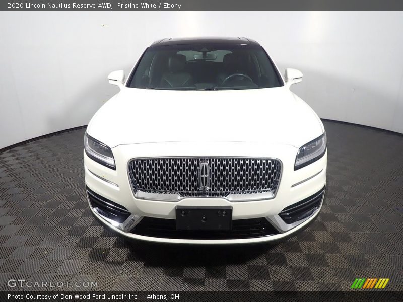 Pristine White / Ebony 2020 Lincoln Nautilus Reserve AWD