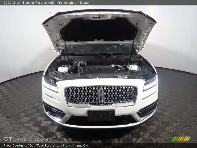 Pristine White / Ebony 2020 Lincoln Nautilus Reserve AWD