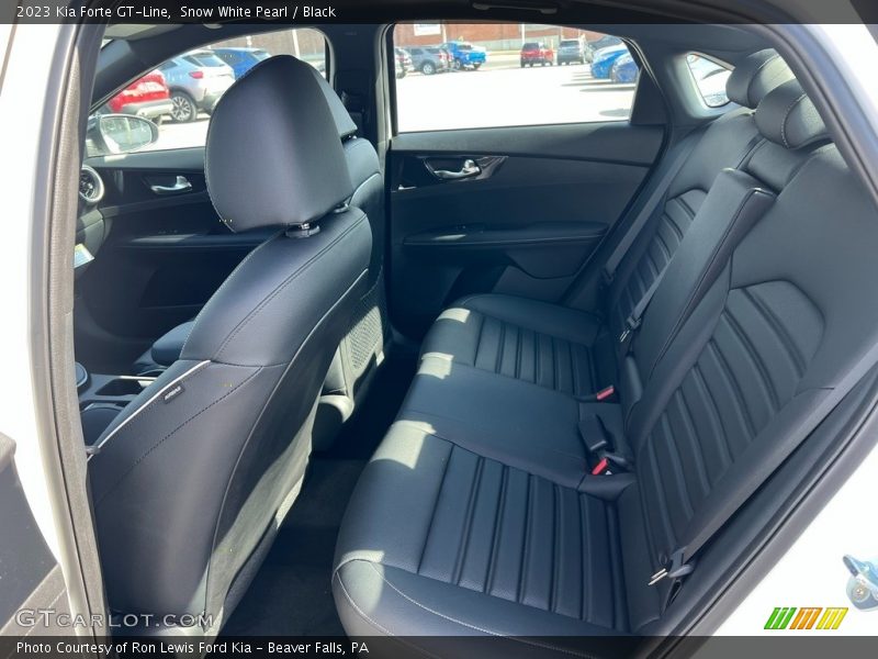 Snow White Pearl / Black 2023 Kia Forte GT-Line