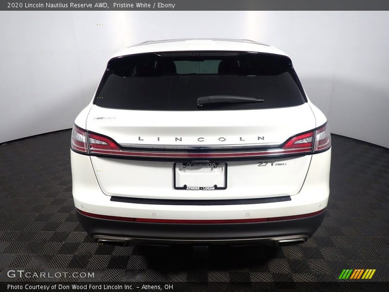 Pristine White / Ebony 2020 Lincoln Nautilus Reserve AWD
