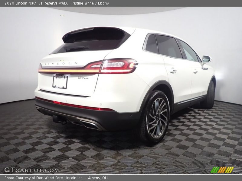 Pristine White / Ebony 2020 Lincoln Nautilus Reserve AWD