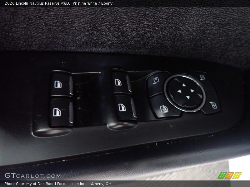 Pristine White / Ebony 2020 Lincoln Nautilus Reserve AWD