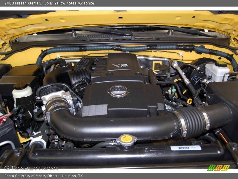 Solar Yellow / Steel/Graphite 2008 Nissan Xterra S