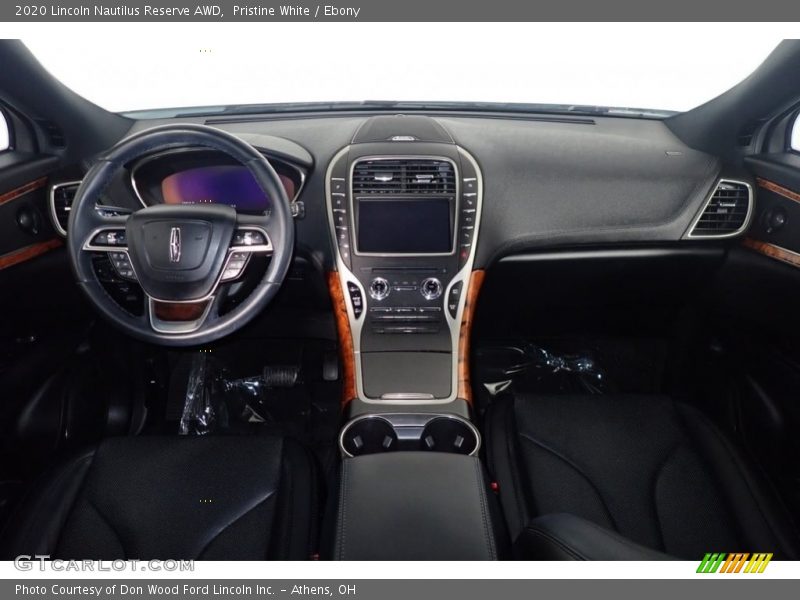 Pristine White / Ebony 2020 Lincoln Nautilus Reserve AWD