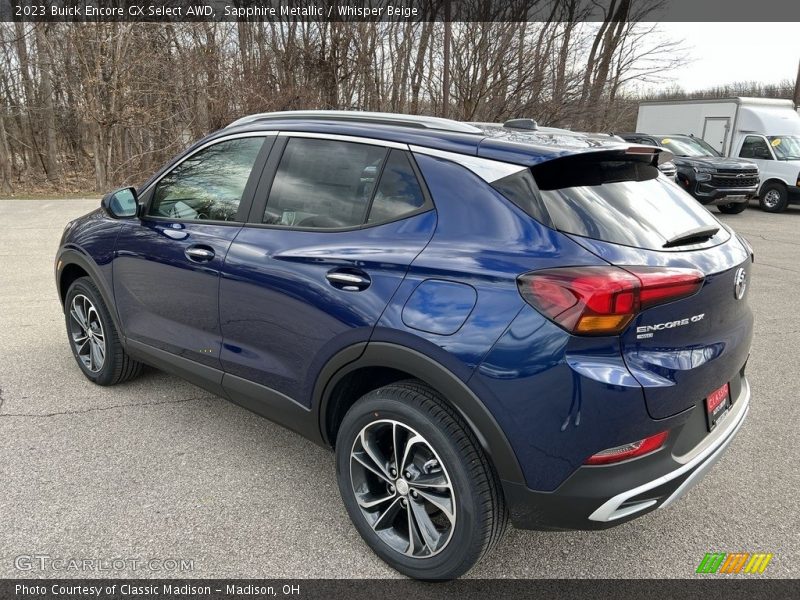  2023 Encore GX Select AWD Sapphire Metallic
