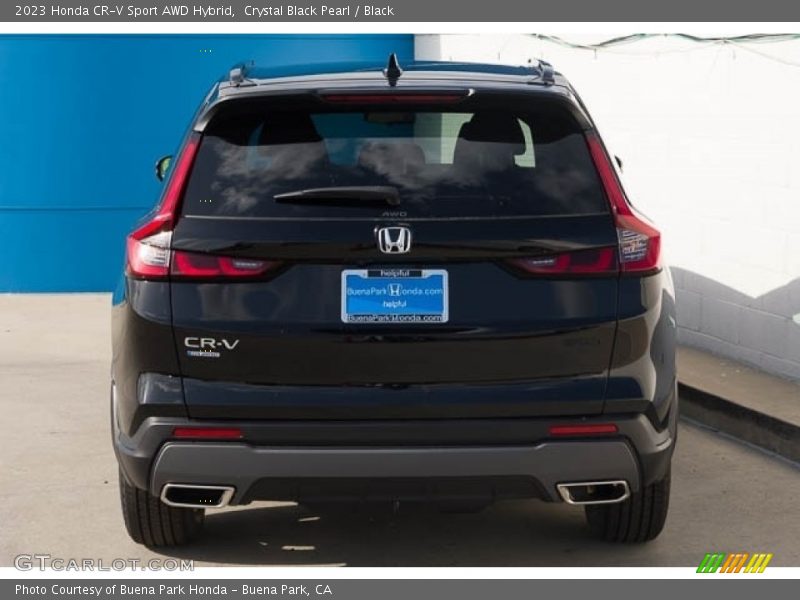 Crystal Black Pearl / Black 2023 Honda CR-V Sport AWD Hybrid