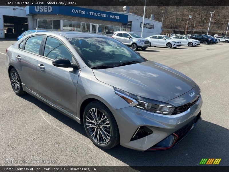 Front 3/4 View of 2023 Forte GT-Line