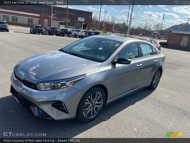 Front 3/4 View of 2023 Forte GT-Line