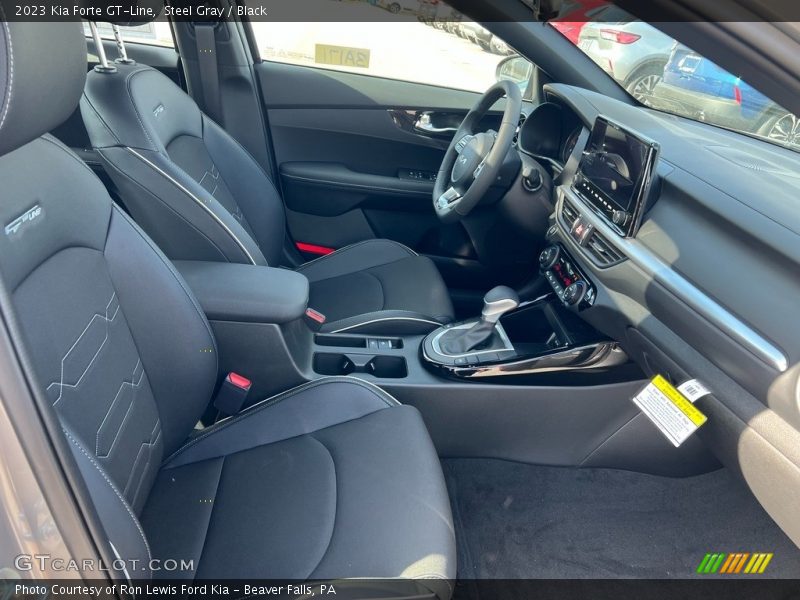 Steel Gray / Black 2023 Kia Forte GT-Line