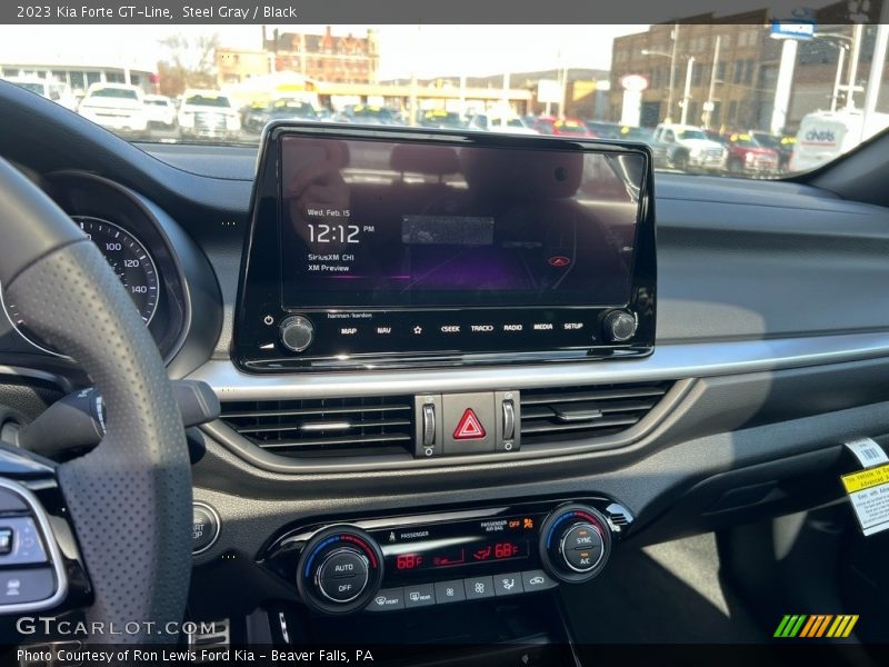 Controls of 2023 Forte GT-Line