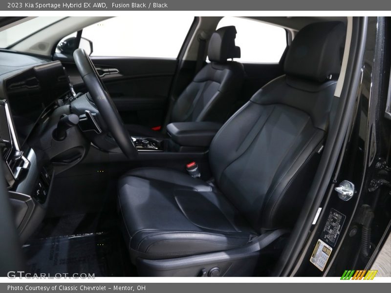Front Seat of 2023 Sportage Hybrid EX AWD