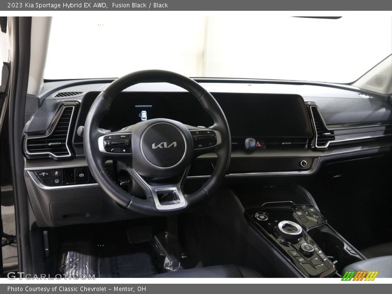 Dashboard of 2023 Sportage Hybrid EX AWD