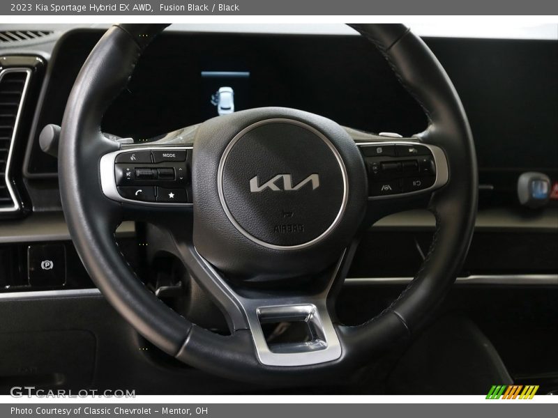  2023 Sportage Hybrid EX AWD Steering Wheel