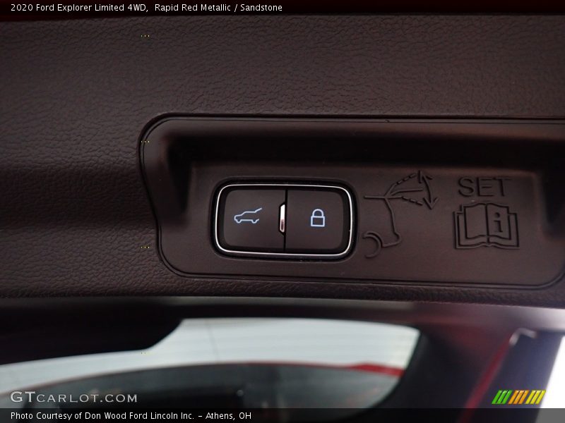 Rapid Red Metallic / Sandstone 2020 Ford Explorer Limited 4WD