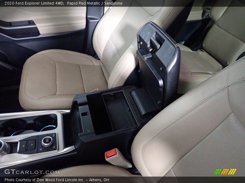 Rapid Red Metallic / Sandstone 2020 Ford Explorer Limited 4WD