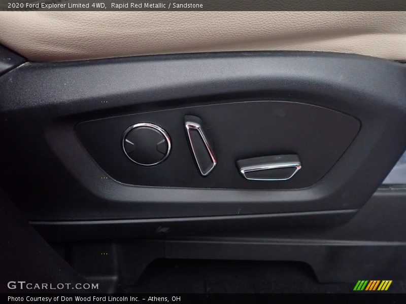 Rapid Red Metallic / Sandstone 2020 Ford Explorer Limited 4WD