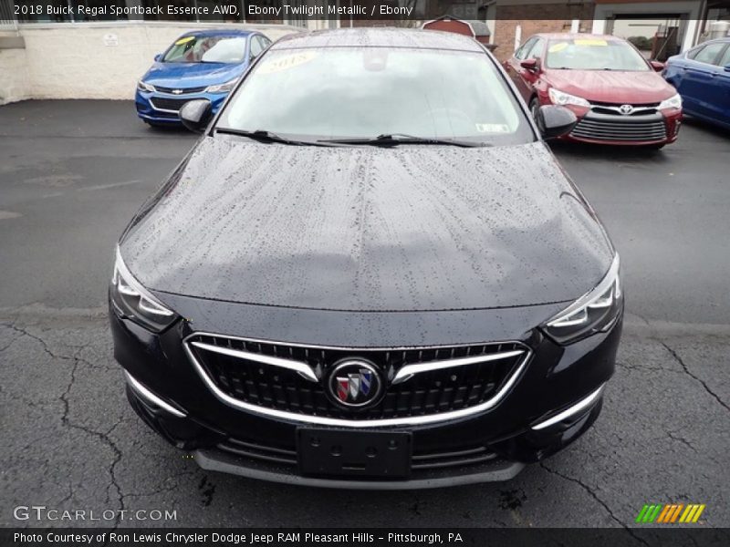 Ebony Twilight Metallic / Ebony 2018 Buick Regal Sportback Essence AWD