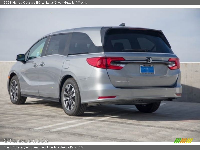 Lunar Silver Metallic / Mocha 2023 Honda Odyssey EX-L