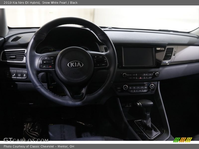Snow White Pearl / Black 2019 Kia Niro EX Hybrid