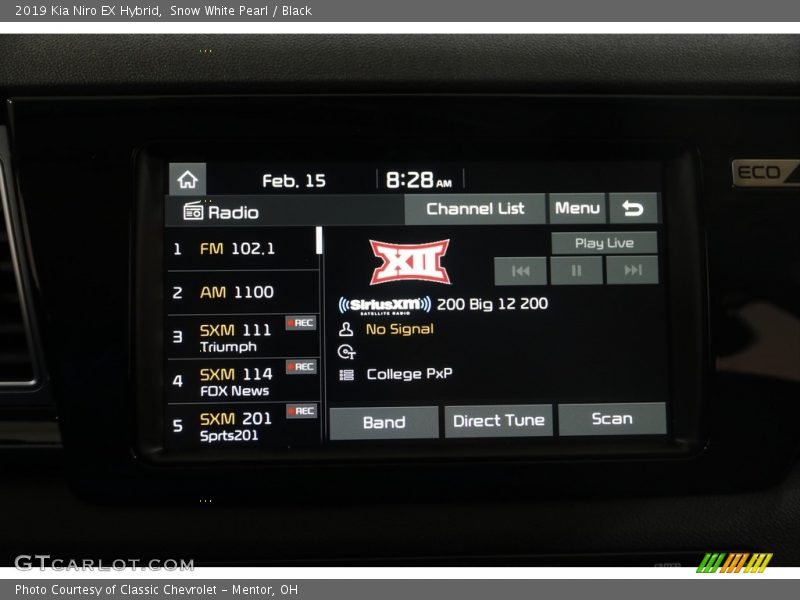 Snow White Pearl / Black 2019 Kia Niro EX Hybrid