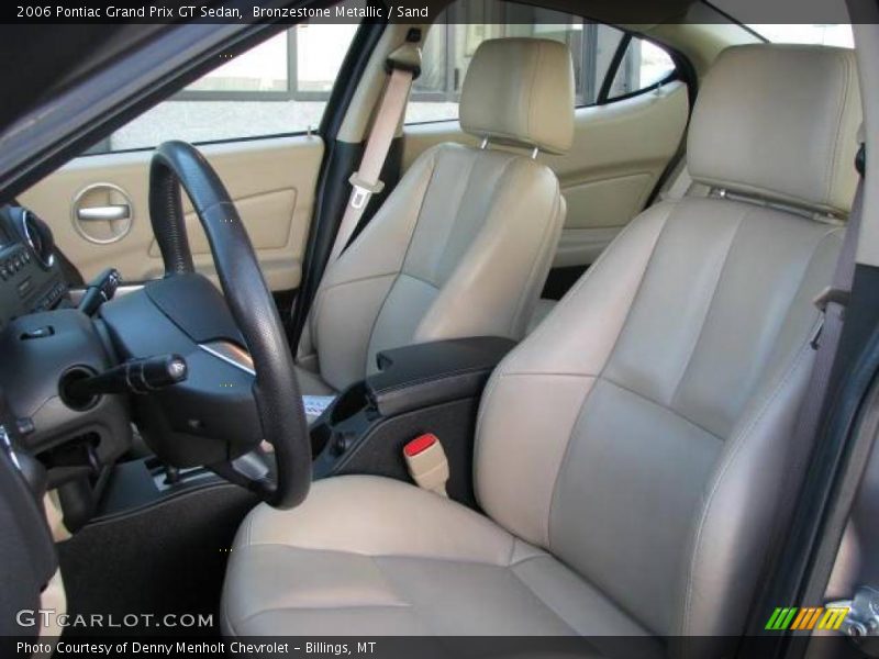 Bronzestone Metallic / Sand 2006 Pontiac Grand Prix GT Sedan