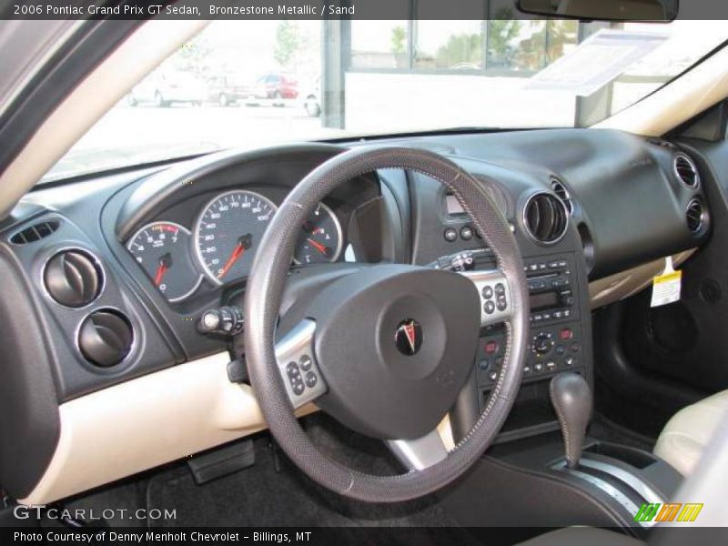 Bronzestone Metallic / Sand 2006 Pontiac Grand Prix GT Sedan